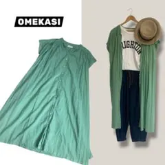OMEKASI 半袖 シャツワンピースのサムネイル