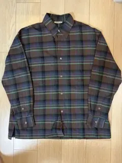 AURALEE SUPER LIGHT WOOL CHECK SHIRTSのサムネイル