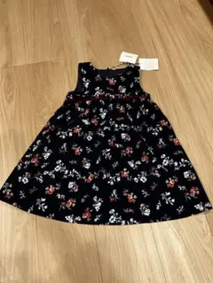 【bebe】花柄ノースリーブワンピース