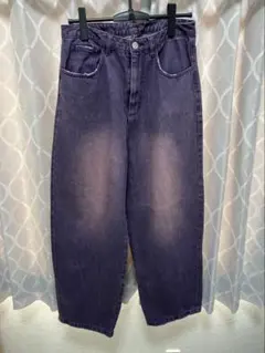 PICSAS　ピクサス　ヴィンテージカラー　ワイドデニム　ハイライズ　メンズ