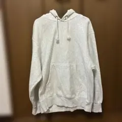GU メンズパーカー　白　Lのサムネイル
