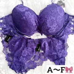 大人気❤️マジック盛りレース❤️3点セット❤️全6色❤️育乳❤️脇高❤️パープル❤️紫❤️