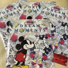 ディズニー DREAM MOMENTS クリアファイル 4枚セット