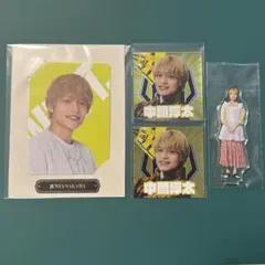 WEST. 関西七色男大祭り 中間淳太セット アクスタ ステッカー カード