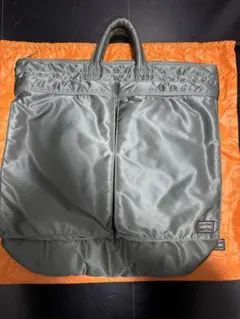 【定価7,2600円】PORTER タンカー ヘルメットバッグL セージグリーン