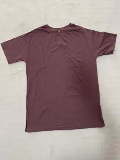 しまむら Tシャツ オーバサイズ ワインレッドのサムネイル