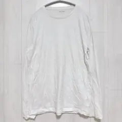 オールドネイビー 無地 ロンT 長袖 S 白 OLD NAVY 無地T シンプルのサムネイル