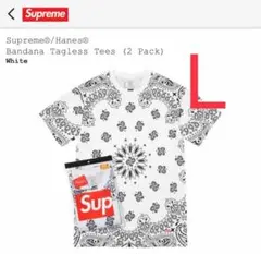 Supreme Hanes Bandana Tagless Tee ヘインズ