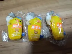リラックマ　ローソン限定　おでんカップぶらさげぬいぐるみ　キイロイトリ　3個