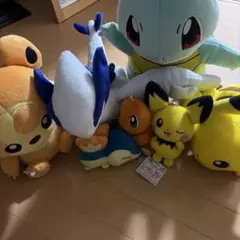 ポケモン ぬいぐるみ 3種セット ピカチュウ ヒトカゲ エーフィ ポケモン ぬいぐるみ 3種セット ピカチュウ ヒトカゲ エーフィ - メルカリ