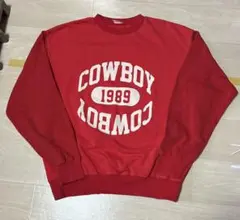 ジャーナルスタンダード別注 24ss ヒアマイネーム スウェット L レッド