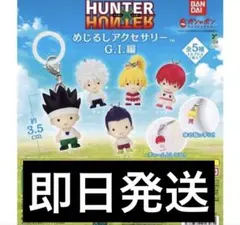 コンプ HUNTER×HUNTER めじるしアクセサリー G.I.編 全５種