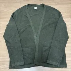 GAP カーディガン　カーキ　厚手のサムネイル
