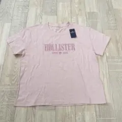 HOLLISTER ピンク プリントロゴ Tシャツ XS タグ付き ホリスターのサムネイル