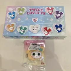 GIGO TWICE LOVERYS ぬいぐるみヘアピン　ジヒョ　ティッシュ付