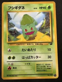 フシギダネ　イントロパック　旧裏 1