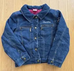 キッズ デニムジャケット ブルゾン 130