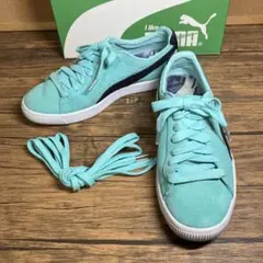 （K25275）プーマ クライド×ダイアモンド サプライ 25㎝ グリーン