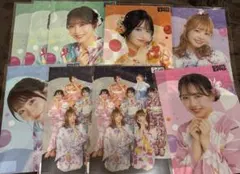 FRUITS ZIPPER クリアポスター　浴衣すきくじ
