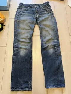 BEAUTY&YOUTH ダークブルー デニムパンツ