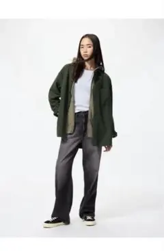 UNIQLO男女兼用フランネルシャツ