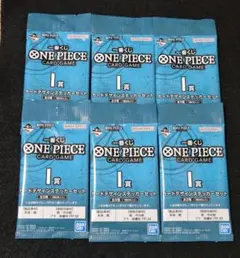 一番くじ ワンピースカードゲームI賞 カードデザインステッカーセット　６点