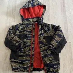 BREEZE 迷彩柄 フード付きジャケット 90