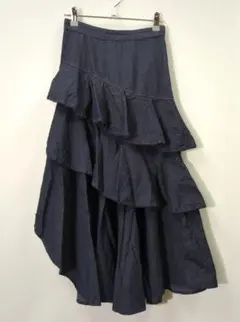Maison de FLEUR Petite Robe✨️デニム フレアスカートのサムネイル