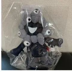 ミャクミャク　EDWIN マスコット　全身　黒ミャクミャク