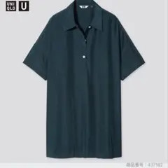 ユニクロ シャイニーレーヨンポロチュニックのサムネイル