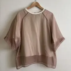gleam シースルーオーバーサイズTシャツのサムネイル