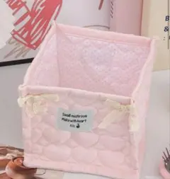 布バスケット 小物入れ キルティング