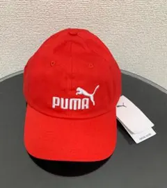 【新品未使用】PUMA プーマ キャップ 帽子 レッド フリーサイズ