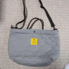 KiU キルティング 2WAY ショルダーバッグ グレーのサムネイル