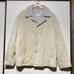 70's K-mart コーデュロイランチコート　ダメージ品　アメリカ古着