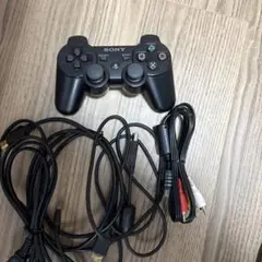 ps3コントローラーデュアルショック3ブラック美品動作確認済み不具合無し