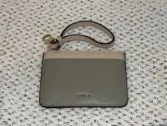 FURLA パスケース グレー・ベージュ
