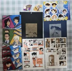 名探偵コナン　シールくじ　ステッカー　安室　キッド　灰原　新一　ジン　平次