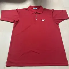 YONEX 赤 ポロシャツ M