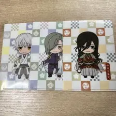 刀剣乱舞 ミニクリアファイル 3枚セット