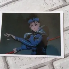 劇場版 Fate/stay night　ランダムブロマイドくじ 　クーフーリンのサムネイル