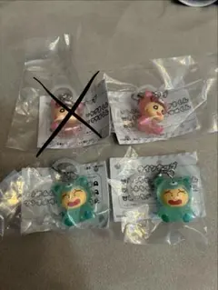 クレヨンしんちゃん　めじるしアクセサリー　マサオくん＋ネネちゃん(未開封)