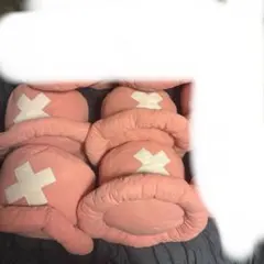 ワンピース　大きなチョッパーの帽子ぬいぐるみ 4個セット