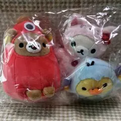 コリラックマ and チャイロイコグマストアLiquemてのりぬいぐるみ