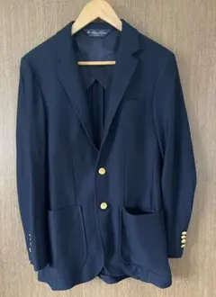 【美品】 ブルックスブラザーズ 紺ブレ ジャケット カノニコ MILANO GF 美品】 ブルックスブラザーズ 紺ブレ ジャケット カノニコ MILANO GF