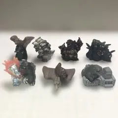 希少 当時物 森永 チョコスナック 岩石怪獣 4体 カプセル9個 昭和レトロ 希少 当時物 森永 チョコスナック 岩石怪獣 4体 カプセル9個 昭和