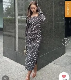 rienda 花柄ワンピース