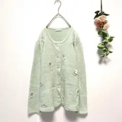 アトリエサガン 立体お花モチーフ リネン 夏 カーディガン ベージュ系 XL 2025年最新】アトリエ サガンの人気アイテム - メルカリ