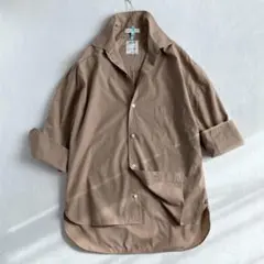 マディソンブルー　ベージュカーキ　半袖シャツ　00 マディソンブルー ベージュカーキ 半袖シャツ 00 - メルカリ
