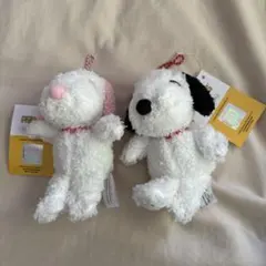 スヌーピー　ぬいぐるみマスコット　キーホルダー　キーチャーム　ピーナッツ